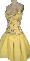 Stunning Strapless Vintage Dress  