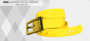 Custom Skinny Belts Online for Men & Women