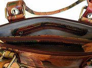 100% Genuine Argentinian Floral Leather Bag For $185