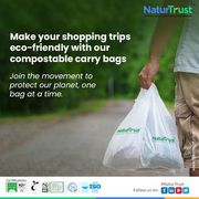Buy Compostable Shopping Bags in US - Naturtrust